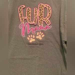 Southern Gal Fur Mama T-shirt, 3XL